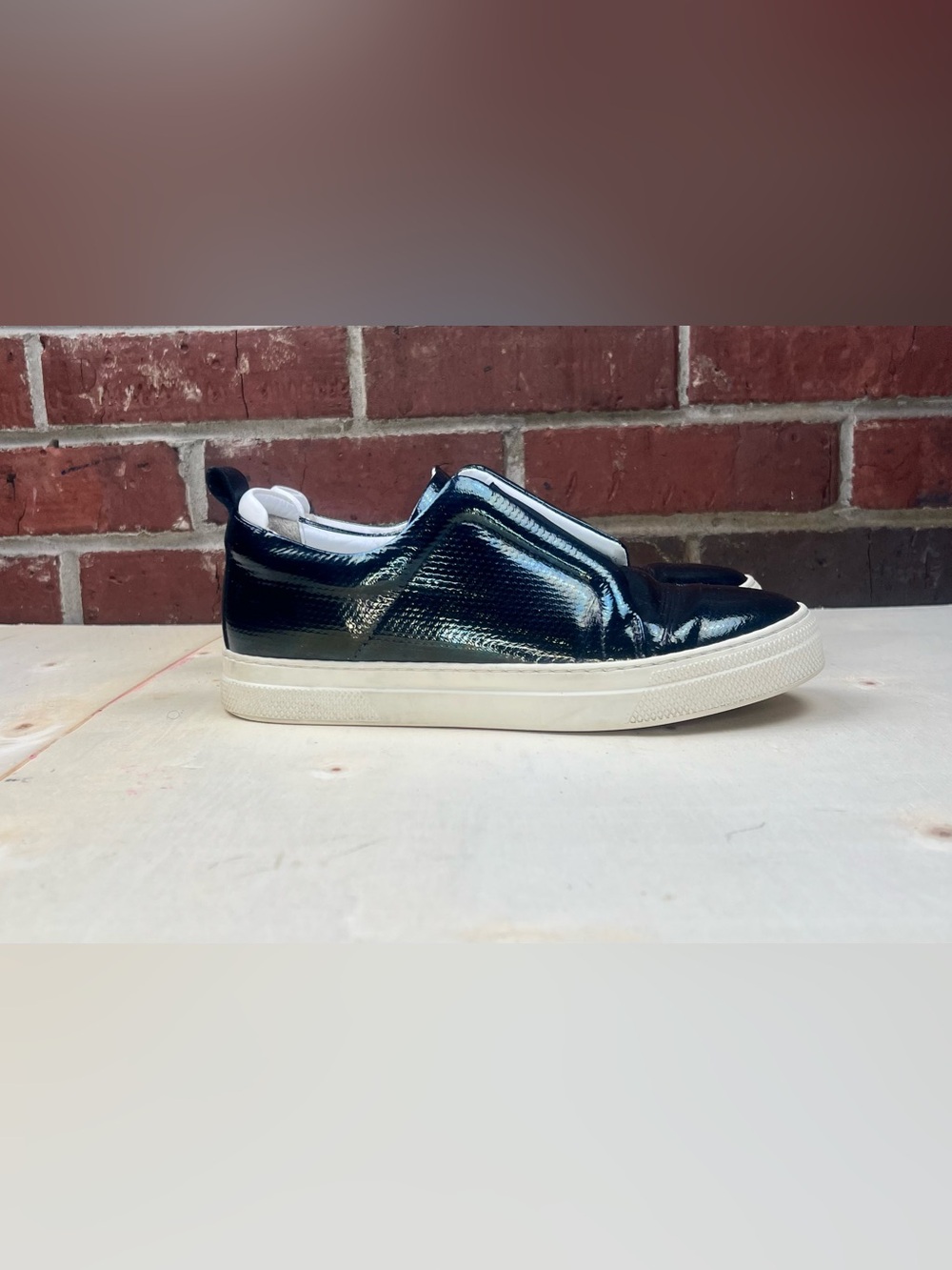 Pierre Hardy Sneakers Slip On Shoes Black 36